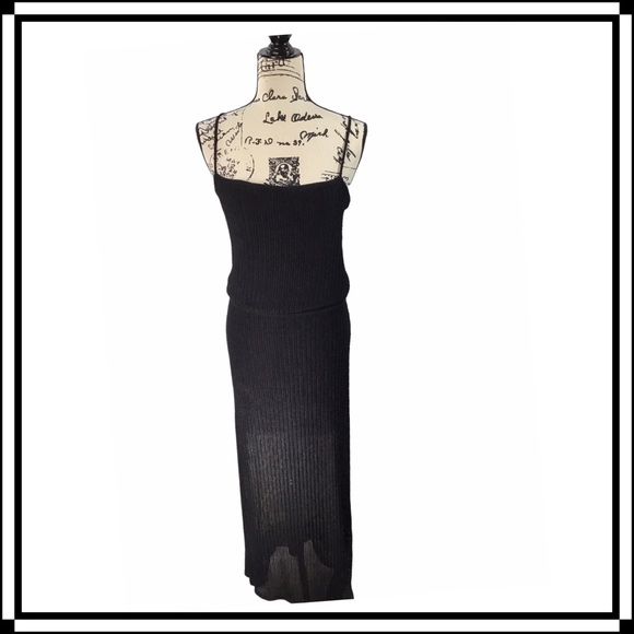 Julian Chang - Mesh Maxi Dress with Cardigan EUC - Picture 3 of 16